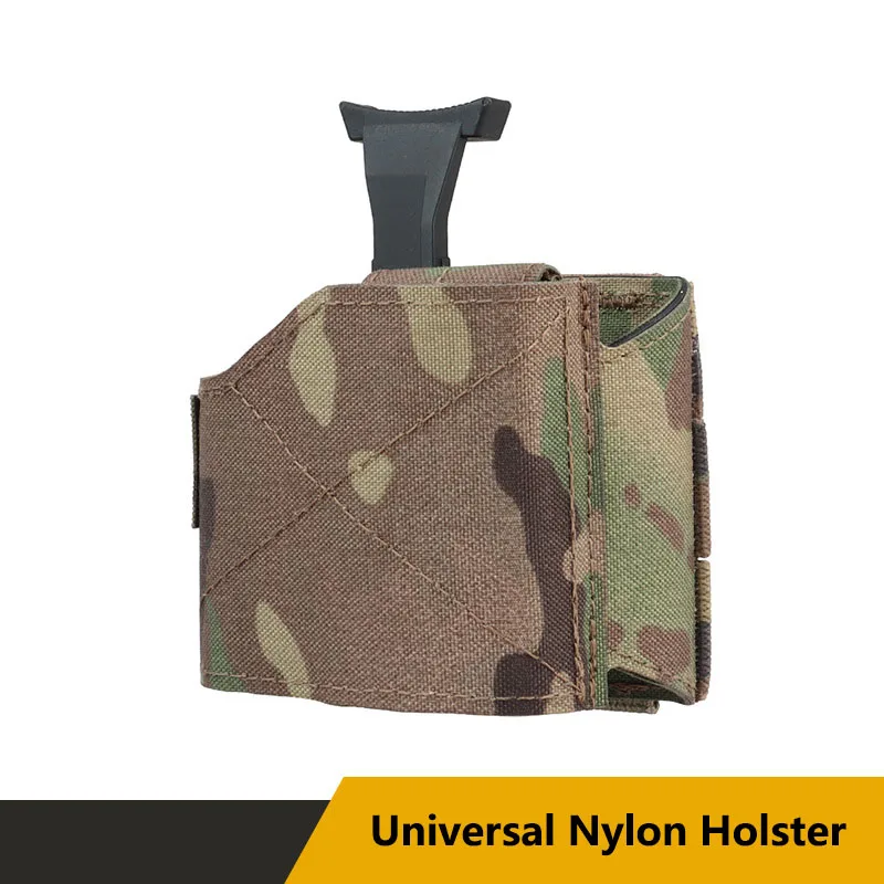 

Universal Camouflage Nylon Tactical Functional Holster Lightweight and Portable MOLLE System Design Widely Applicable