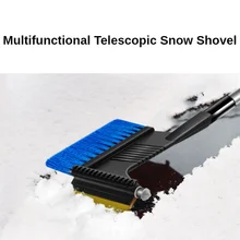 

Multifunctional Car Ice Scraper Escape Hammer Windshield Ice Breaker Snow Remover Auto Window Winter Clean Snow Brush Shovel