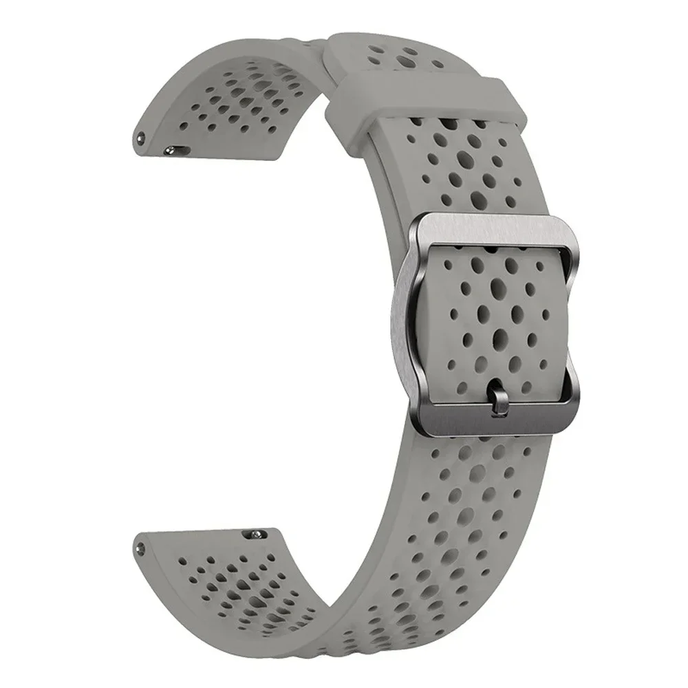 Premium Silicone Quick Release Watch Strap, 22mm