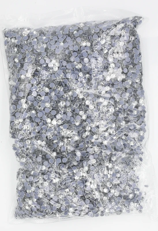 100Gross Bulk Big Package 14400pcs/Bag Flatback Crystals AB Nail Rhinestones For Nails 3D Nail Decorations SS3-SS20 Glass Gems