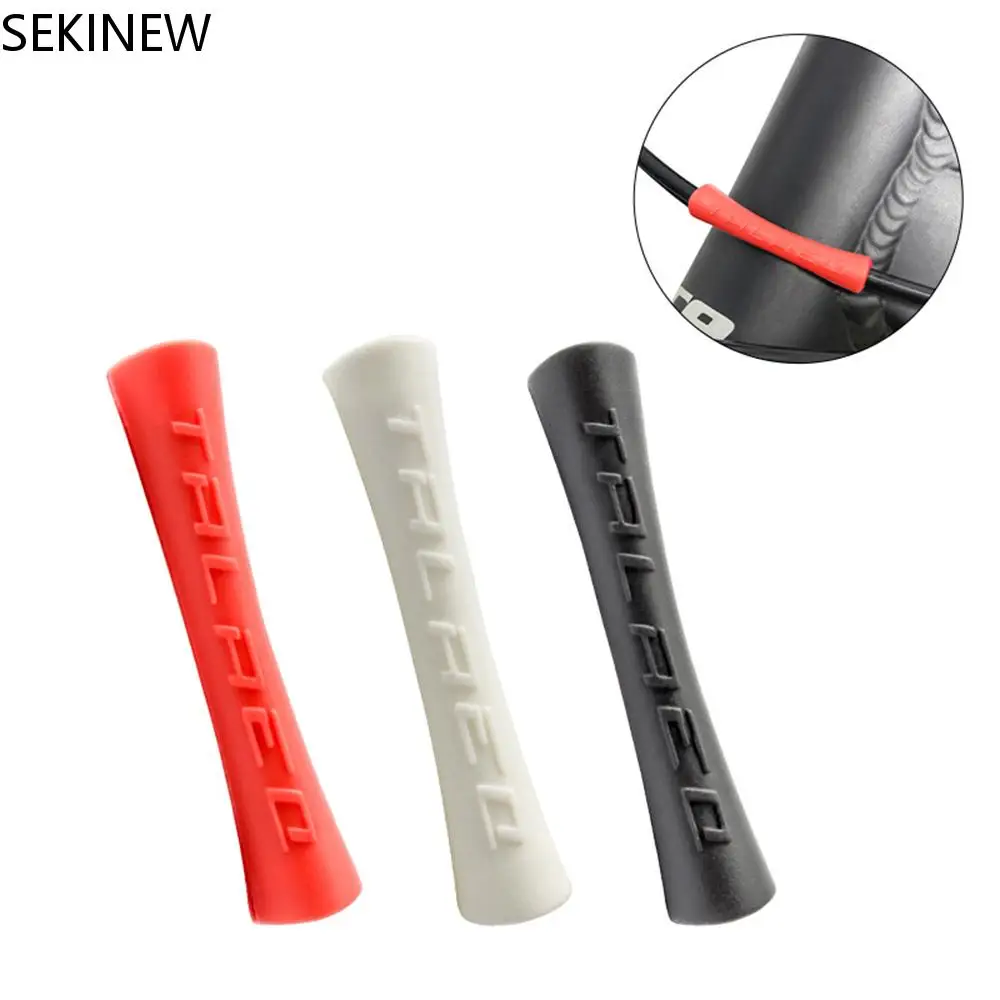 4pcsBicycleCableProtectorShiftBrakeRubberLinePipeSleeveMTB