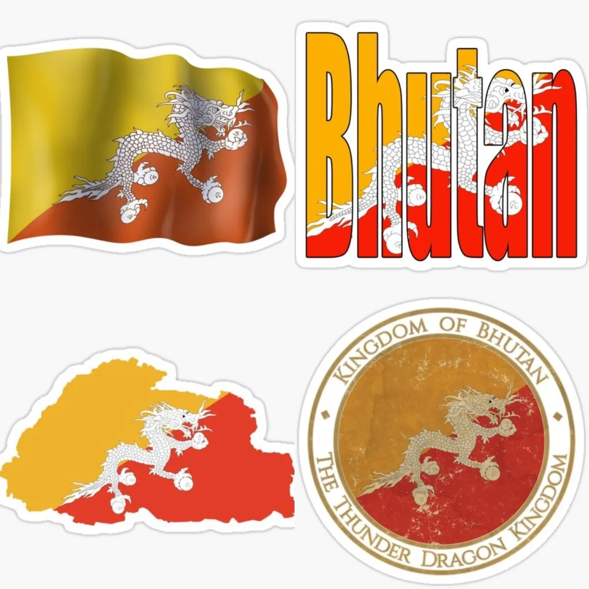 

Sticker Flag Vinyl Country Bhutan Stickers BHT Accessories Caravan The Motorcycle Boat Parts Anime Tool Kit Gps Car Gadgets