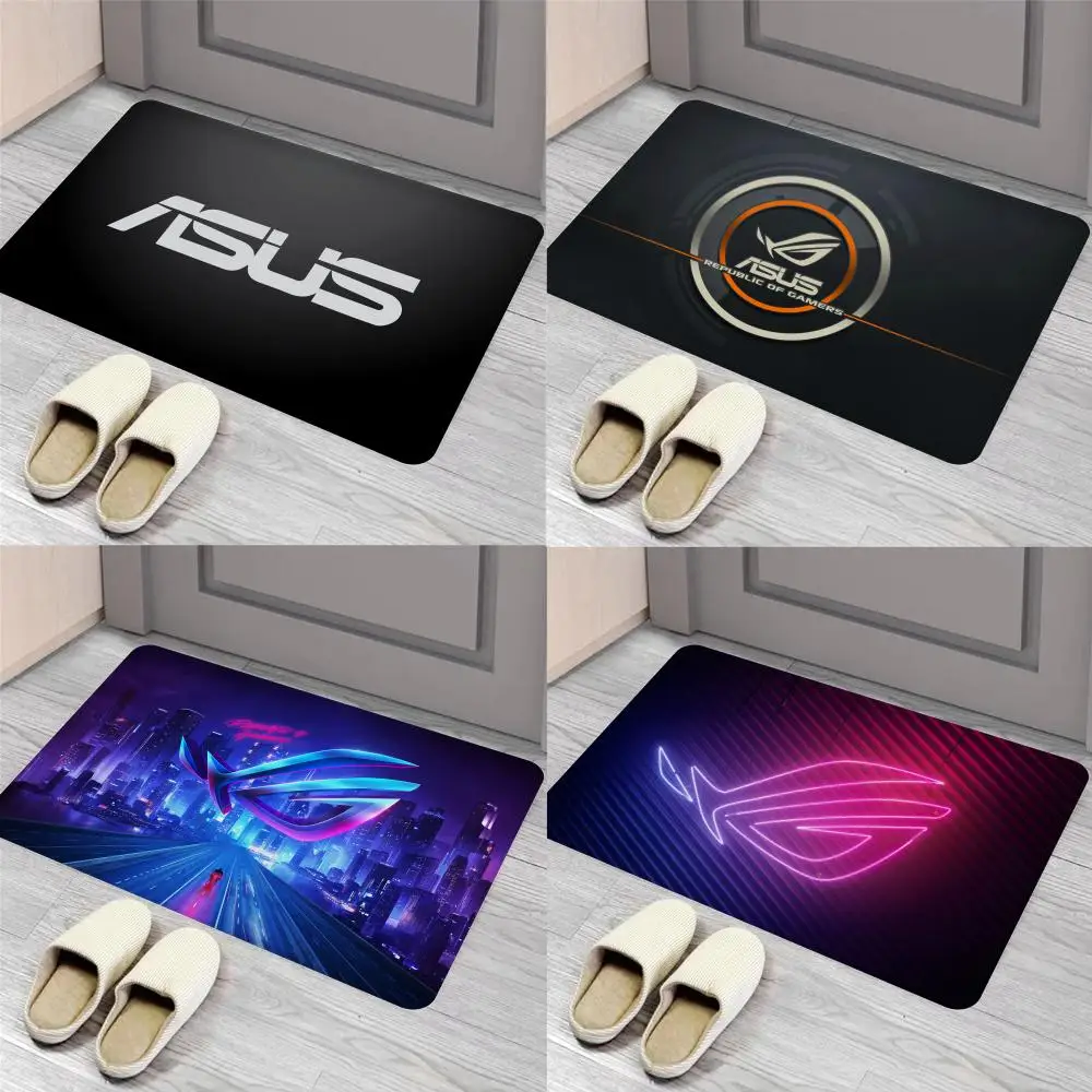 

ASUS ROG Republic of Gamers Logo Floor Mat Entrance Door Nordic Style Home Doormat Bathroom-Toilet Mats Bedroom Hotel Decor Mat