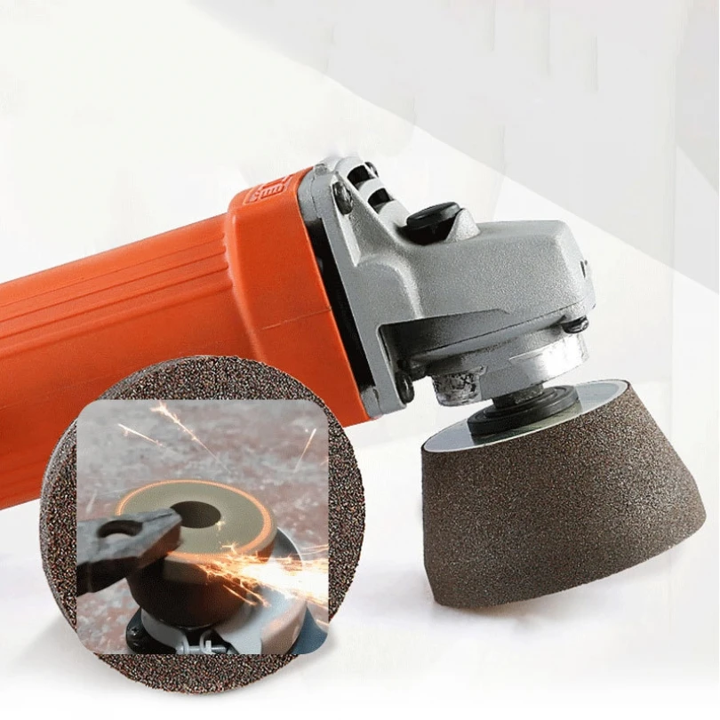 50 Grit Tile Granite Grinding Wheels Stone Marble Ceramic Abrasive Sanding Carving Disc Buffing Wheel for Stone Marble Grinding