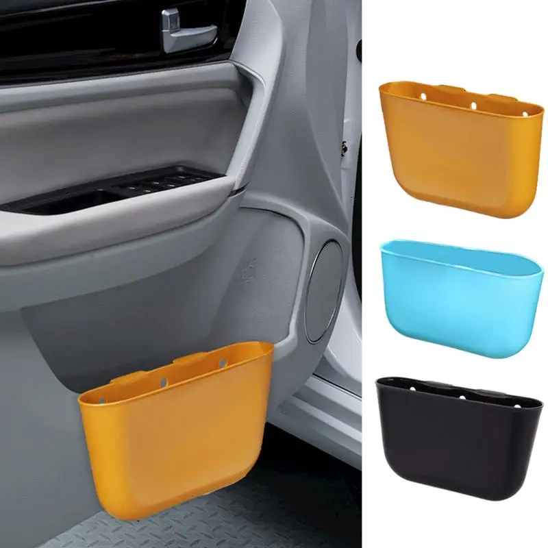 

Car Garbage Bin Small Rubbish Container Box Car Interior Accessories Car Trash Can Vehicle Garbage Dust Case Storage car garbage