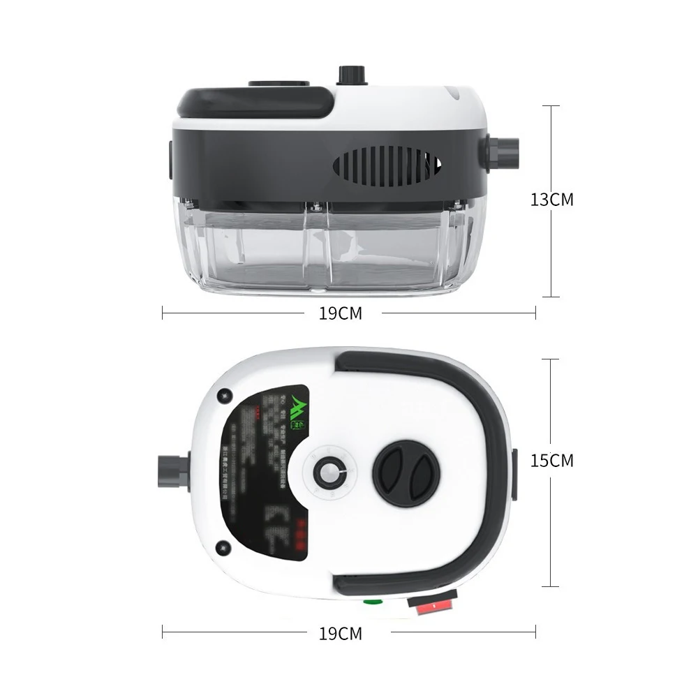 2500W Portable Handheld Steam Cleaner High Temperature Pressurized Steam Cleaning Machine with Brush Heads for Furniture Car 2