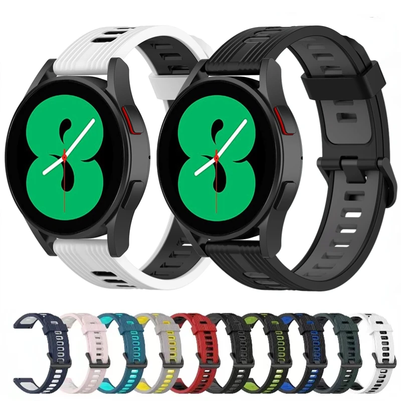 Cinturino In Silicone Per Samsung Galaxy Watch 3 4 5 Gear S3 Huawei Watch Gt Gt2 Pro Smart Watch Cinturino Di Ricambio Per Amazfit Gtr