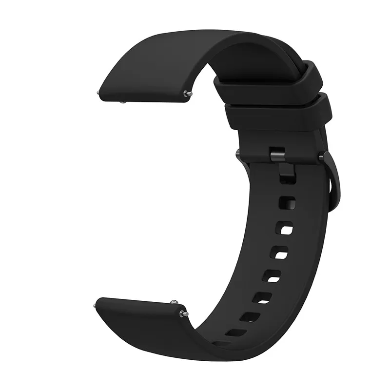Premium Soft Silicone Watch Strap - Versatile and Comfortable Replacement Band