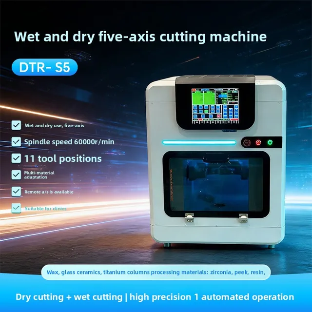 5-Axis High Precision CNC Engraving Milling Machine – for Metal, Zirconia & 3D Carving, Industrial Engraver 1