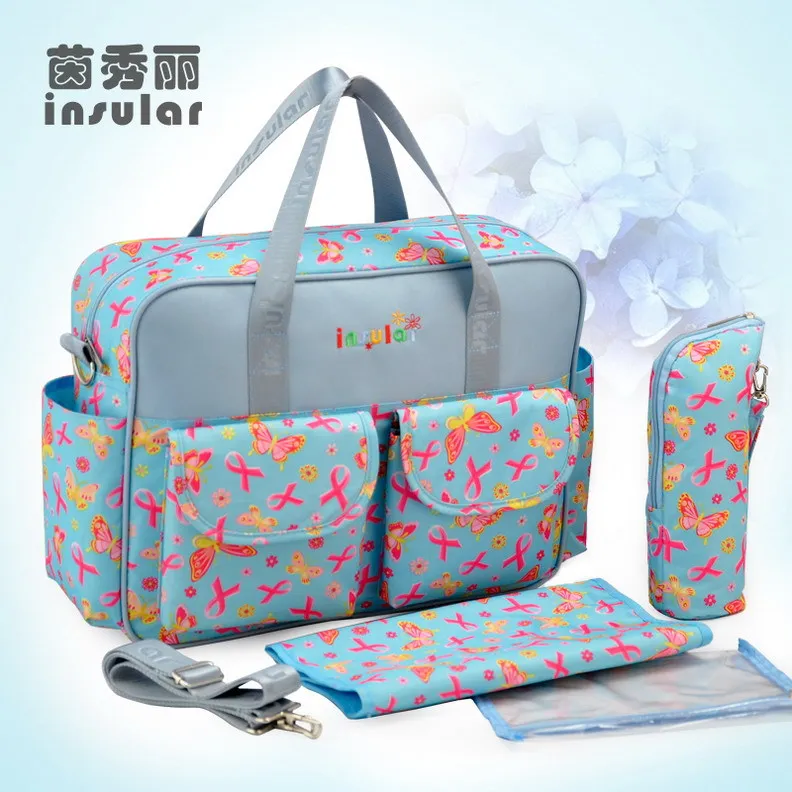 Insular Baby Shoulder Diaper Bags Durable Nappy Bag Mother Mummy Baby