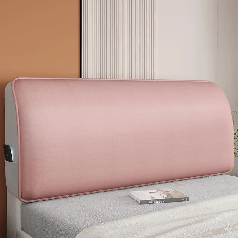 High Grade Waterproof Technology Cloth Bed Head Cover Soft Smooth All-inclusive Headboard Cover Luxury Bedside Dustproof