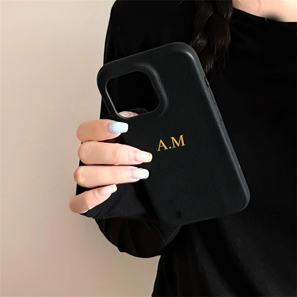 รูปสินค้า เคสหนังปรับแต่งได้ สำหรับ iPhone 16/15/14/13/12 Pro Max