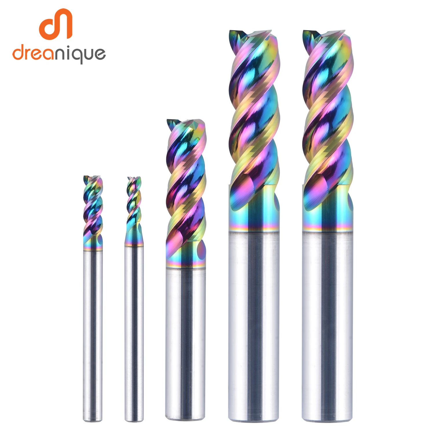Tungsten Carbide Milling Cutter Tungsten Carbide End Mill 3 Flutes