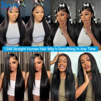 28 30 Pouces Perruques Cheveux Humains YOCYTU 13X6 lisse Perruque Peruvian Haut Qualité Pour Femme HD Transparent Lace Front Wigs Human Hair Perruque Cheveux Humains Livraison 3 Jours France 6