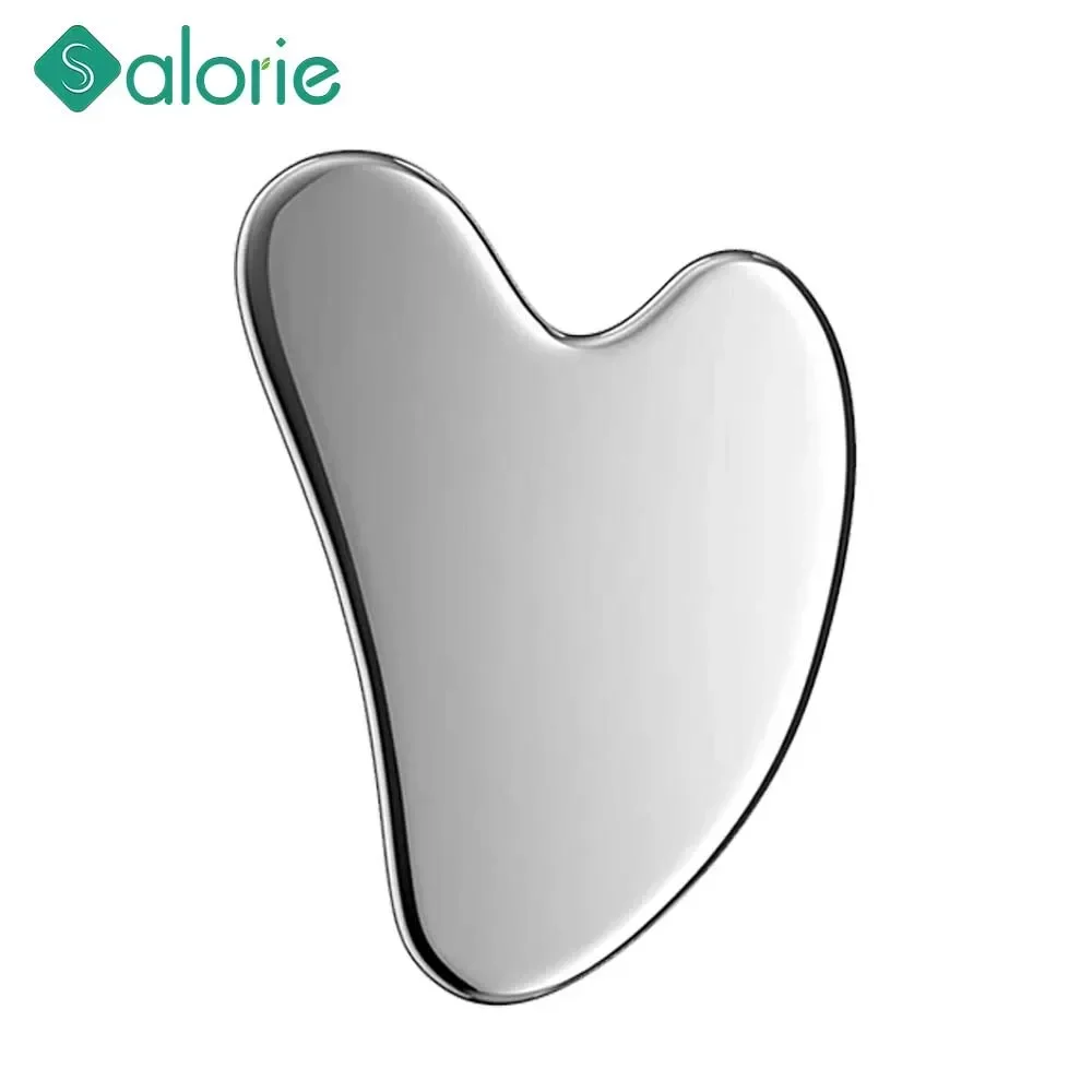 Gua Sha Board Guasha Massage for Face Stainless Steel Body Massager Facial Scraping Plate SPA  Guasha Scraper for Neck Back 2