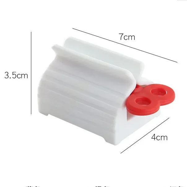 Home Toothpaste Dispenser Squeezer Bathroom Accessories Toothpaste Holder Organizer Hair Dye Cosmetic Creative Squeezer No Waste