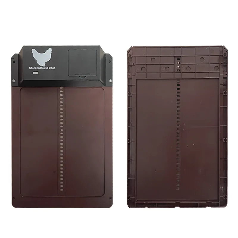 Solar Chicken Door Solar Powered Safe Chicken Coop Door with Light