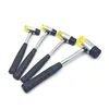 Double Face Soft Tap Rubber Hammer 25/30/35/40/45mm Multifunctional Glazing Window Beads Hammers Nylon Head Rubber Mallet 1