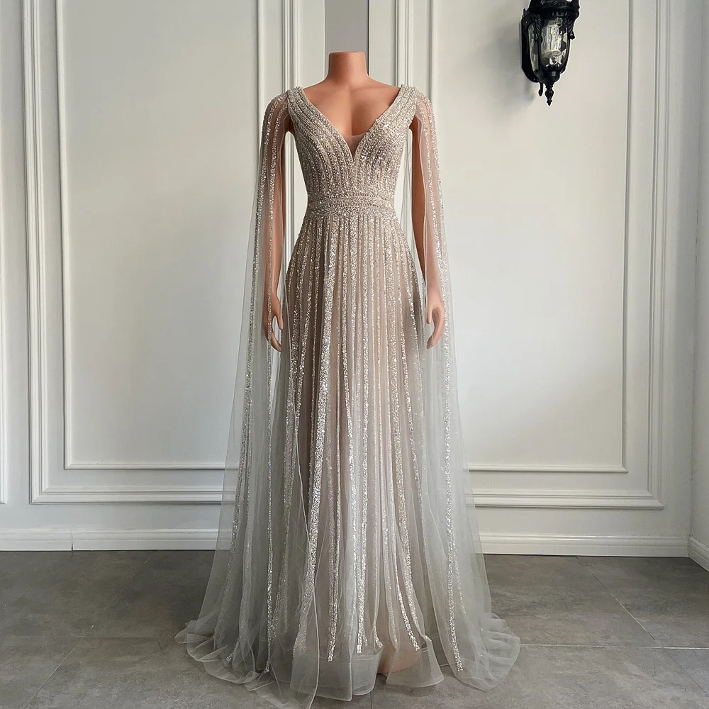 knee length dresses for ladies LaDivine CC8801 Silver 6 Sale – The Dress Outlet main image 0