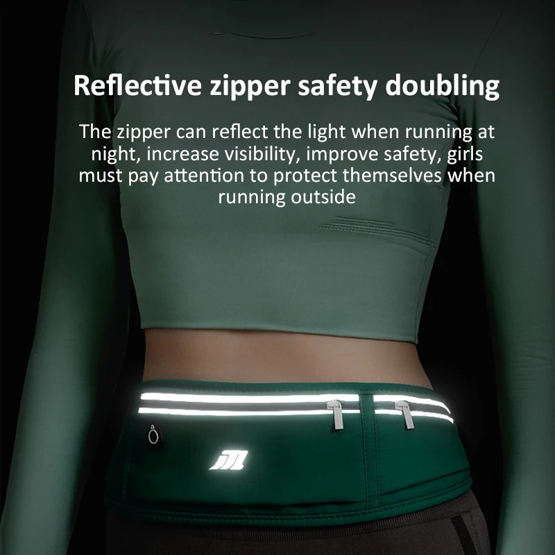 Running Bag Women Waist bag Belt bag Men Sports Fanny Pack Pouch Mobile Cell Phone Pocket Summer Gym Fitness Marathon Waist Bag 2