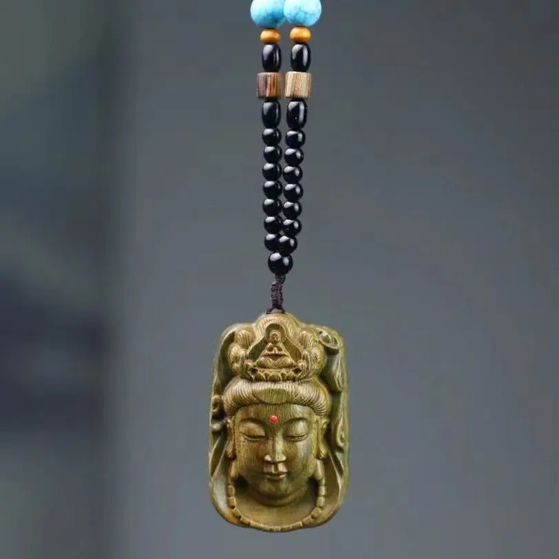 

Подвеска из сандалового дерева, 7*4,3*1,8 см