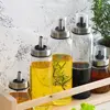 1Pcs High Borosilicate Glass Oil Bottle Practical Leak-Proof Seasoning Storage Pot Soy Sauce Jar Vinegar Bottle Kitchen Gadget 2