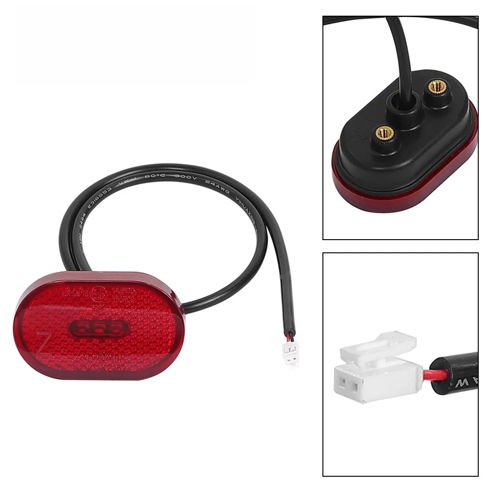 Enhanced LED Rear Brake Light for Electric Scooters - High-Visibility Safety Taillight