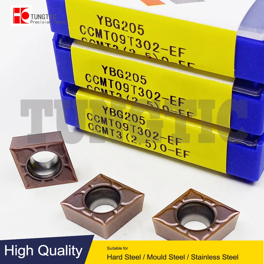 CCMT09T302EFYBG205MillingCutterCNCToolsInsertLatheMachining