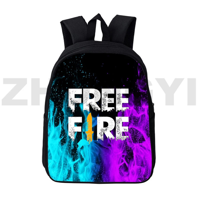 

Fashion Free Fire Garena Student Backpack New Game Rucksack 12/16 Inch Boys School Bag High Capacity 3D Free Fire Travel Mochila