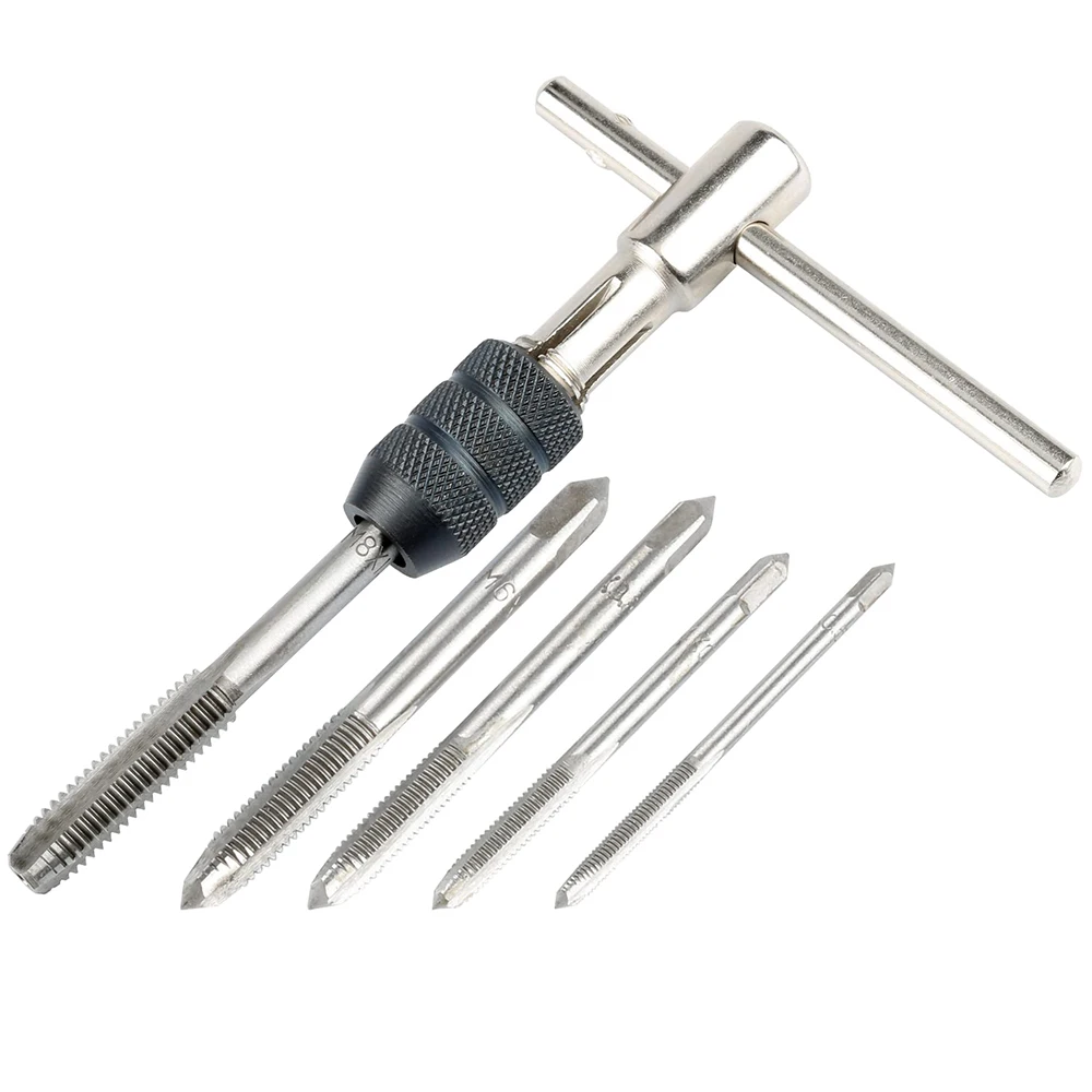 Machine Hand Tap Wrench Screw Thread Taps Plug Tap Threading Tools 3