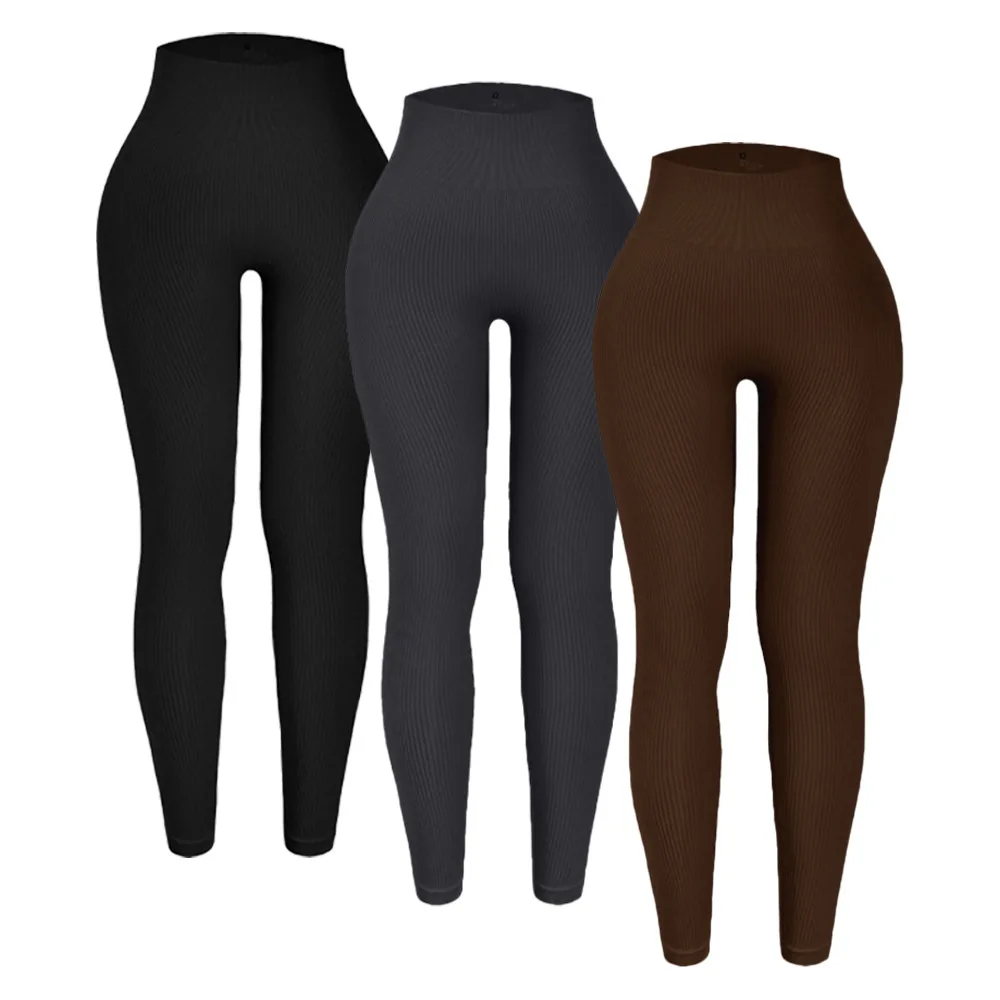 Women Seamless High Waist Skinny Leggings