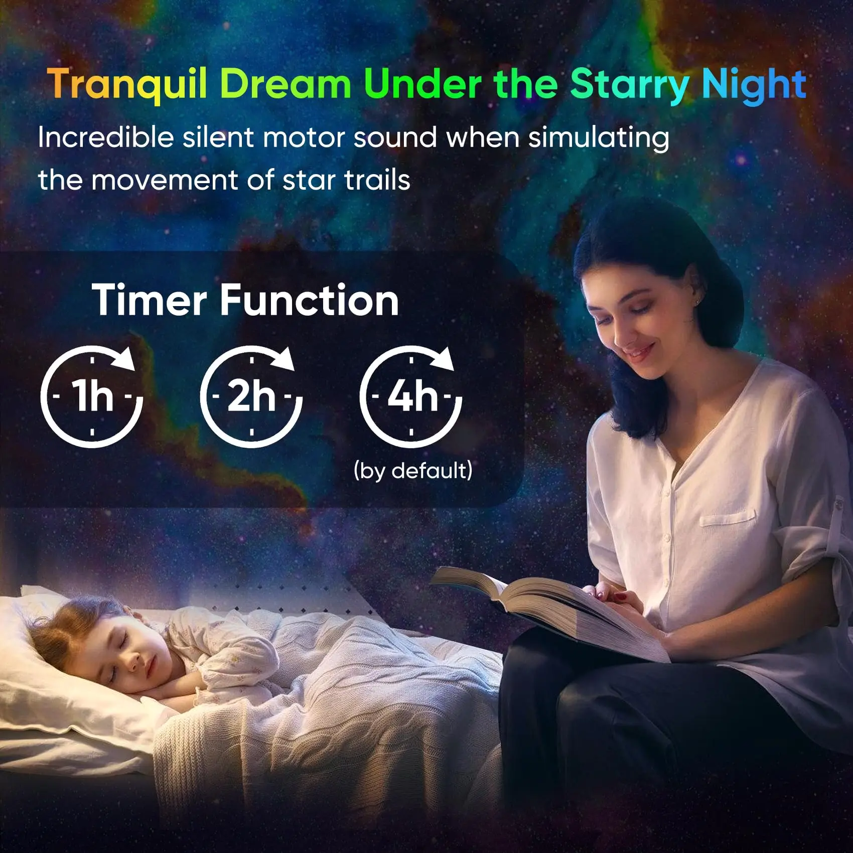 Star Projector Light Galaxy Projector Night Light Bedroom 13 Film Discs Planetarium Kids