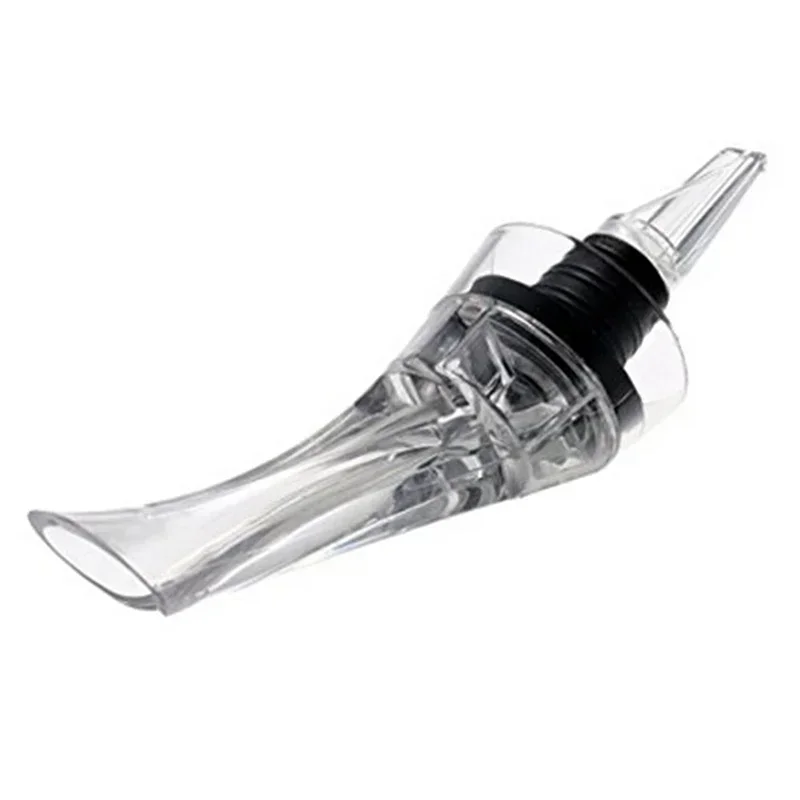 Acrylic Wine Aerator Pourer Premium Aerating Pourer Red Wine Decanter Cap Spout Stopper Bottle Mouth Dispenser Decanter Spout liquor pourers wine pourers wine accessories liquor dispenser