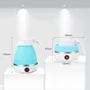 Foldable And Portable Teapot Water Heater 600ML Household Travel Electric Water Kettle 220V Kitchen Appliances Water Boiling Pot 6