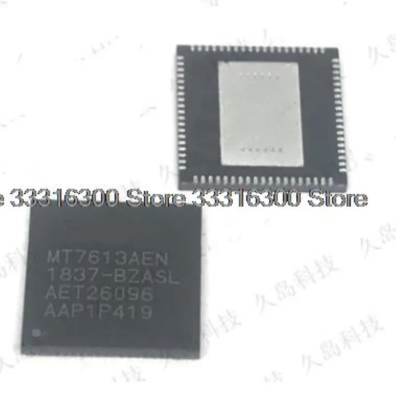 

5PCS New MT7613BEN MT7613AEN QFN Wireless routing chip IC