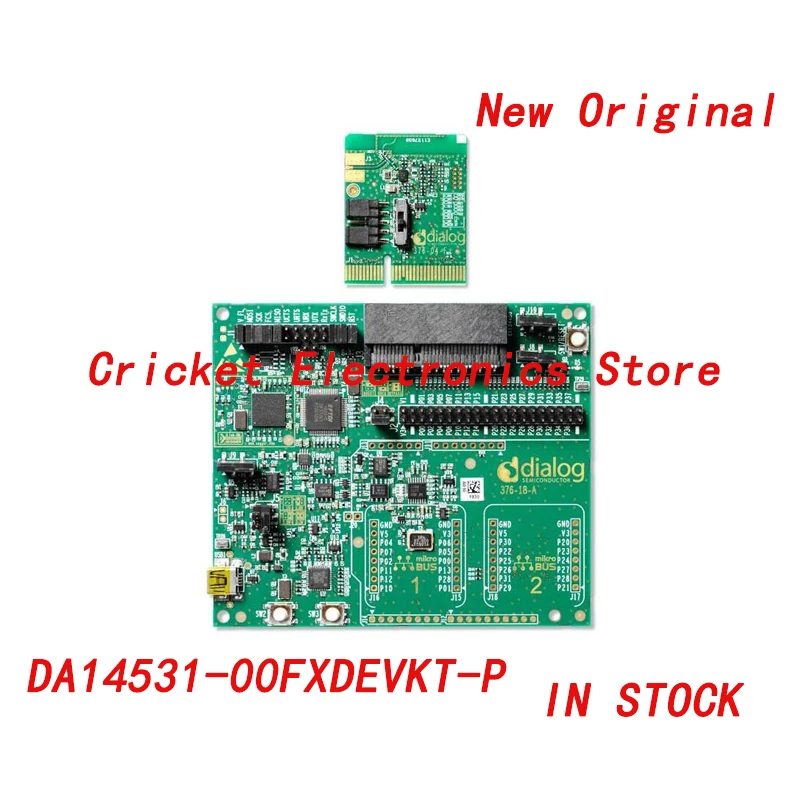 

DA14531-00FXDEVKT-P Bluetooth, комплект для разработки низкой энергии Pro для семейства DA14531: включает материнскую плату, дочернюю плату и кабели