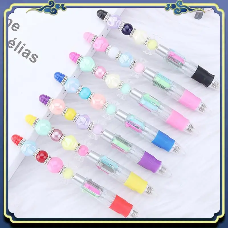 휴대용 24Pcs 멀티 컬러 페르시 펜 4-In-1 다채로운 페르시 펜 개폐식 볼펜 DIY 만들기 키트 사무실을위한 쉬운