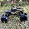 Metal RC Car  40 CM Remote Control Cars Radio Buggy Truck Racing Drift with Led Lights Toys Gift for Boys Girls Children Kid 6