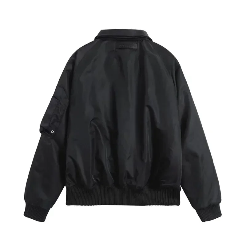 ALYX 1017 9SM Black Jackets Metal Logo Cargo Pocket 1:1 Best Quality Men Women Oversized ALYX Zipper Jacket 6