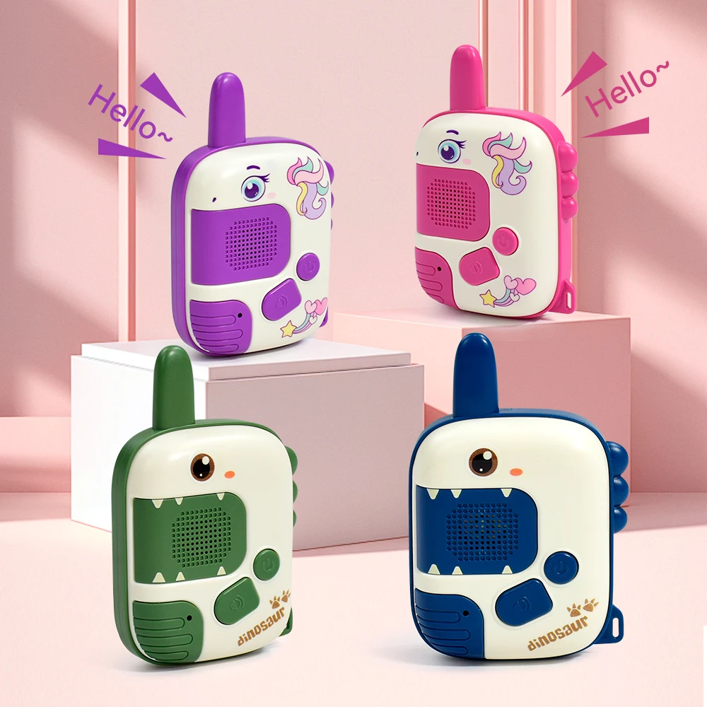 Walkie Talkie portatile per bambini, piccolo cercapersone wireless per esterni, comunicazione intelligente genitore-figlio, giocattolo puzzle, regalo_voghion.com