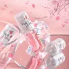 Peach Milk Honey Lip Essentia Oil Relieves Dry Moisturizing Lip Gloss Fades Lip Lines Water Light Lips Big Brush Head Cute 3