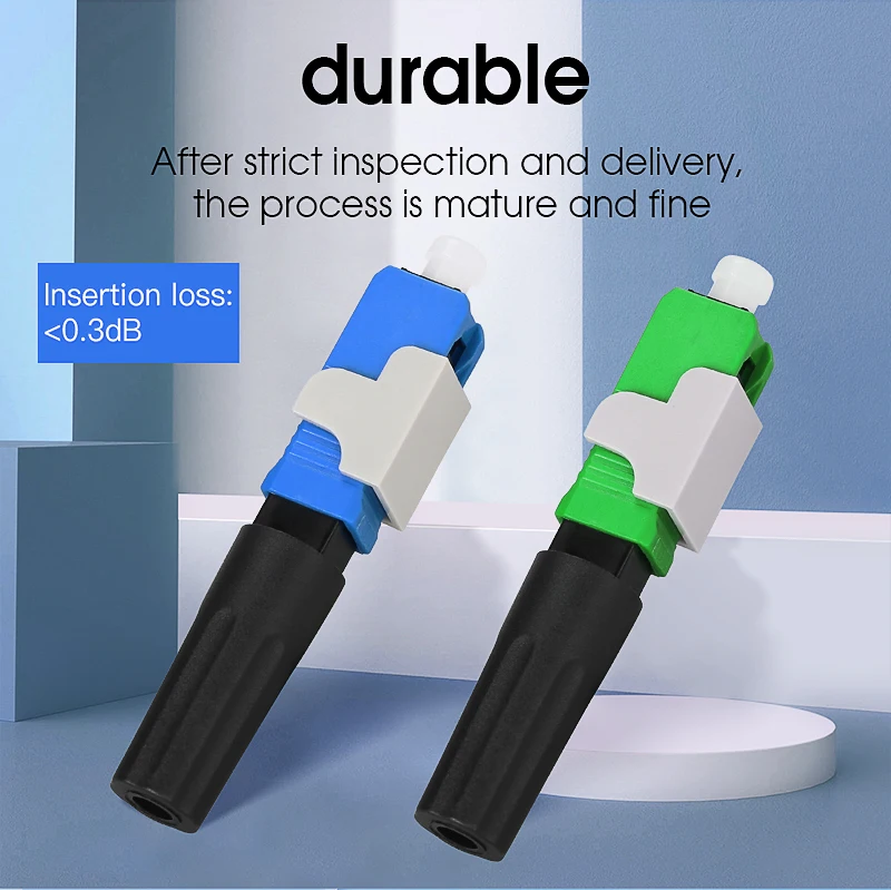 FTTH SC APC FTTH fiber optic quick connector SC/ APC FTTH Fiber Optic Fast Conne