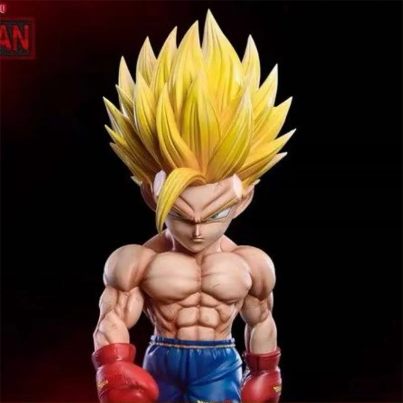 17cm aptidão muscular vegeta figura dragon ball figura primo irmão dumbbell  vegeta figura de ação pvc modelo brinquedos - AliExpress