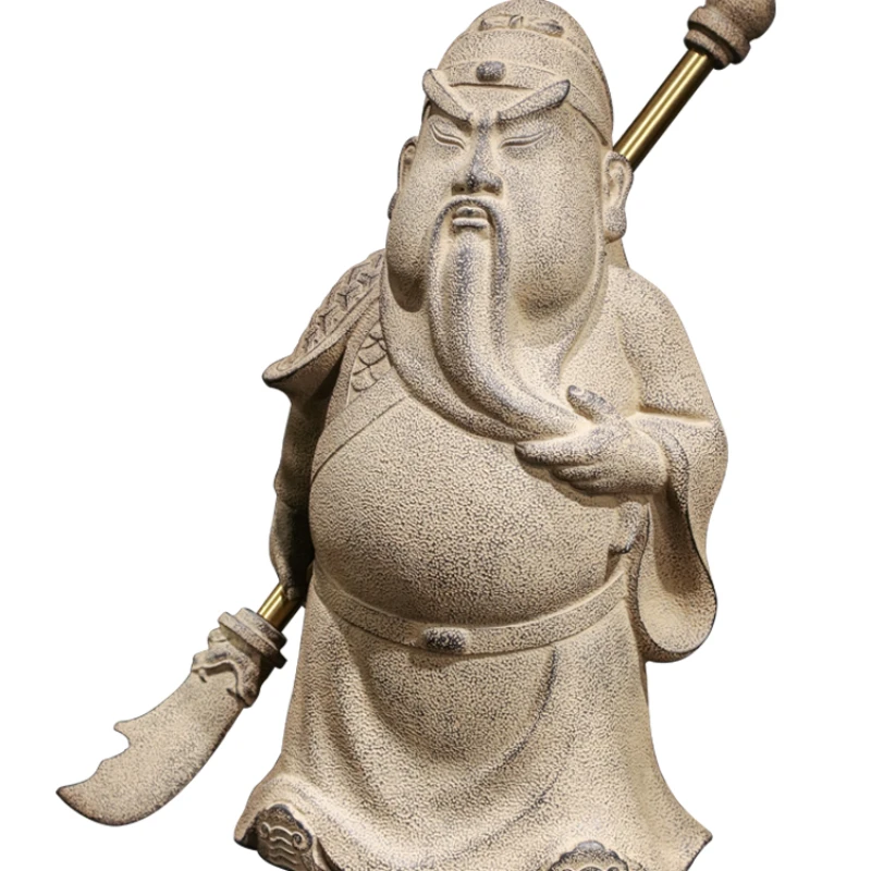 

God of War and Wealth Guan Gong Decoration New Chinese Antique Crafts Interior Decoration