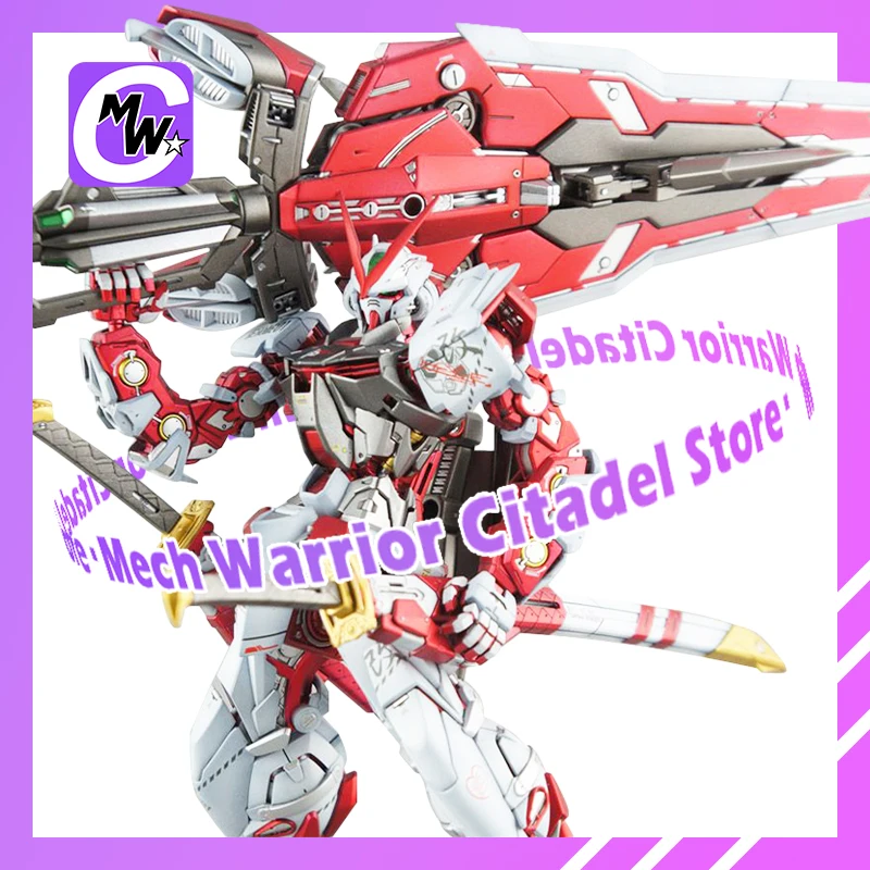 DABAN NEW 6601 1/100 MG Astray Red Frame Kai  MBF-P02 Including The Big Sword and Double Blades Assemble Mecha Model Toys