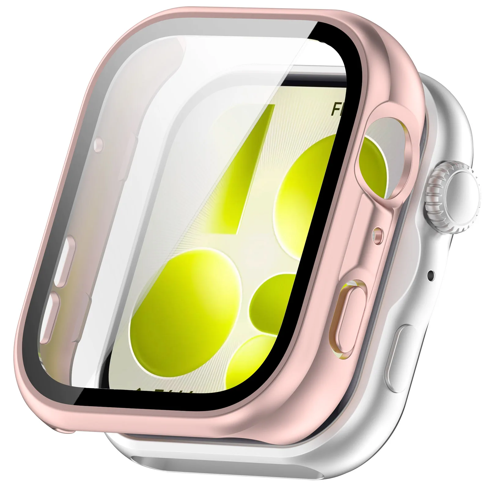 Tempered Glass Hard Protective Bumper Cover