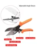 Multi-purpose Angle Scissors 45-135 Degree Wireway Multi-Angle Scissors Hardware Manual Wireway Scissors PVC Plastic Hand Tools 4