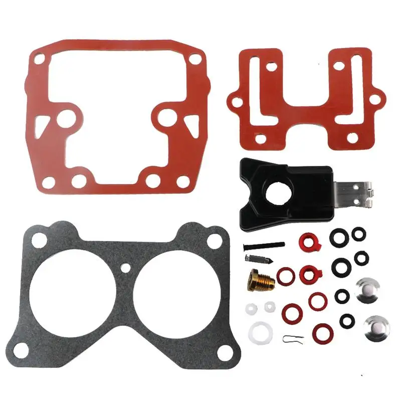 

Carburetor Carb Repair Rebuild Kit Carburettor Carb Repair Gasket Set Fits Johnson/Evinrude 0439076 V4 V6 Crossflow Pure Brass