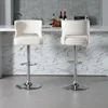 Bar Stools, Velvet Counter Height Adjustable Barstools, Swivel Bar Chairs for Kitchen Island, Cafe, Bar 2