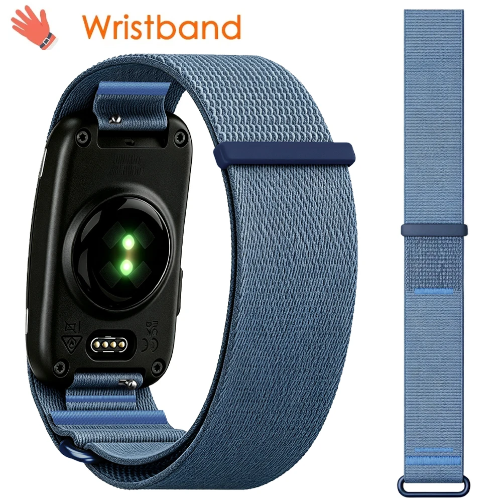 Sport Nylon Braided Velcro Loop Watch Strap Bracelet